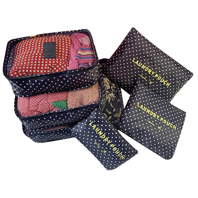 6-Piece Travel Organizer Set