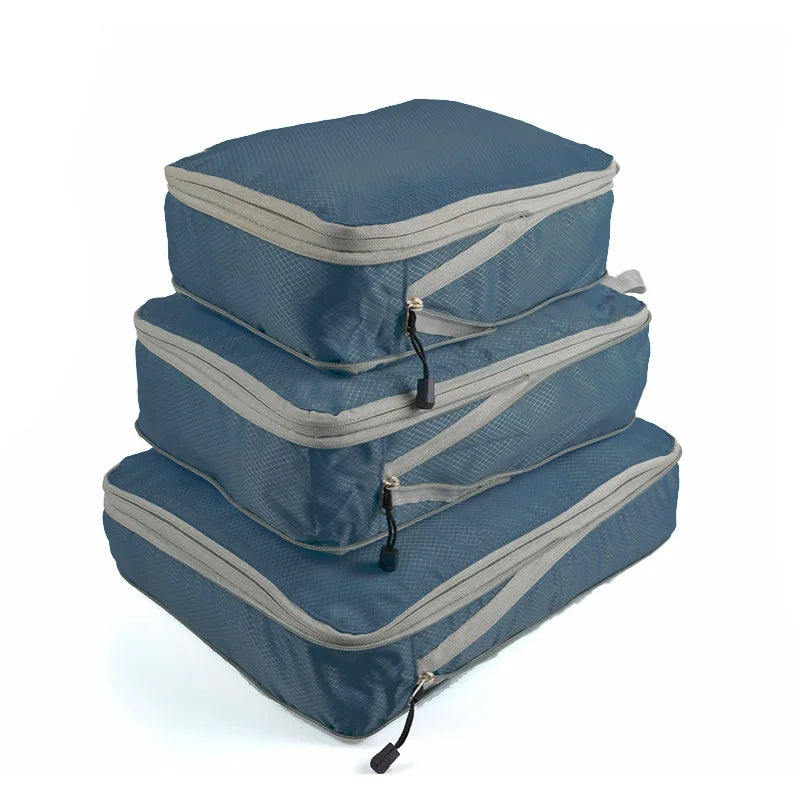 FlexPack Compressible Packing Cube Set