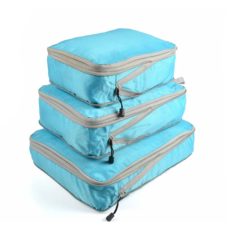 FlexPack Compressible Packing Cube Set