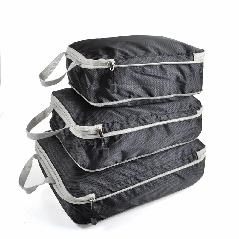 FlexPack Compressible Packing Cube Set