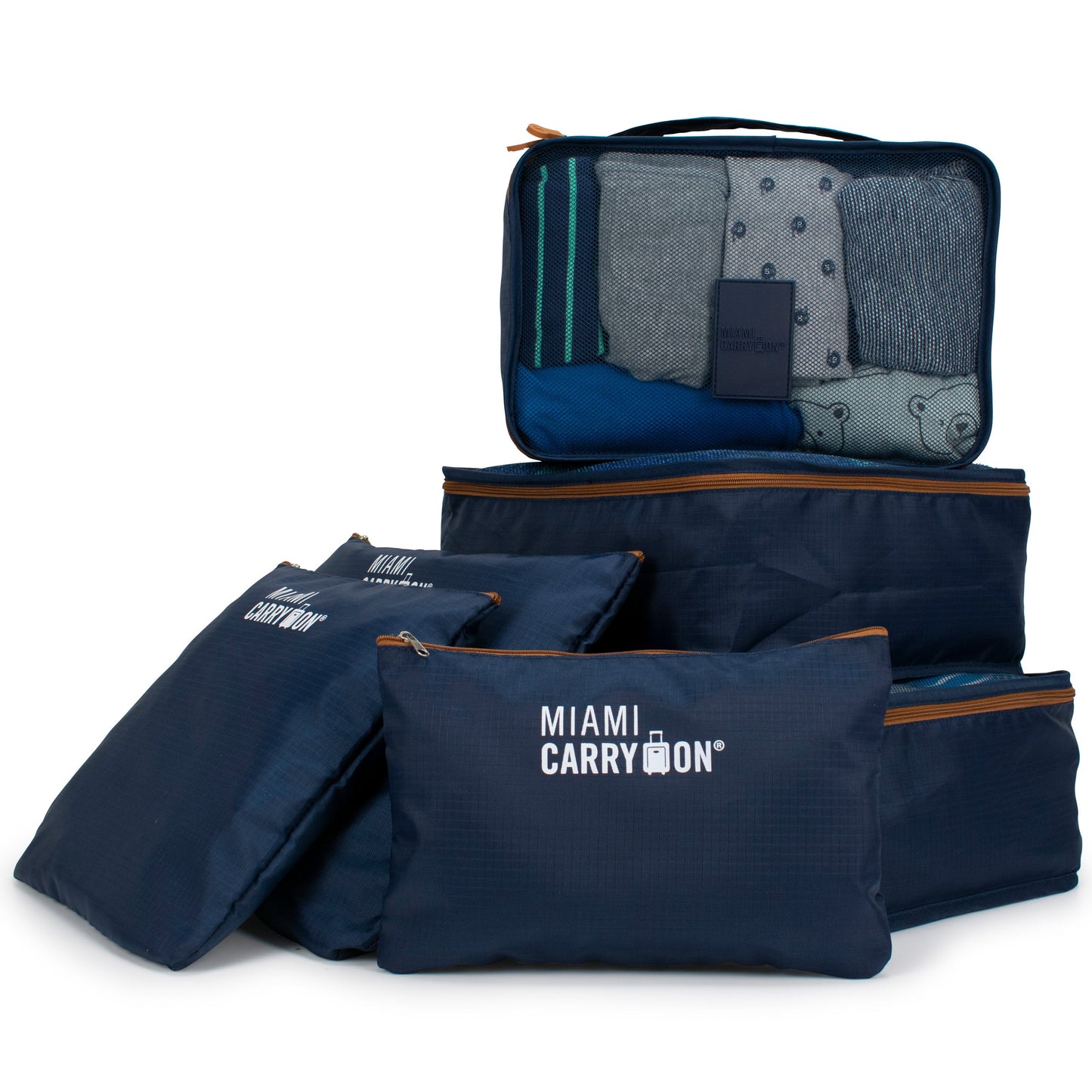 Foldable 6 Piece Packing Cubes-10