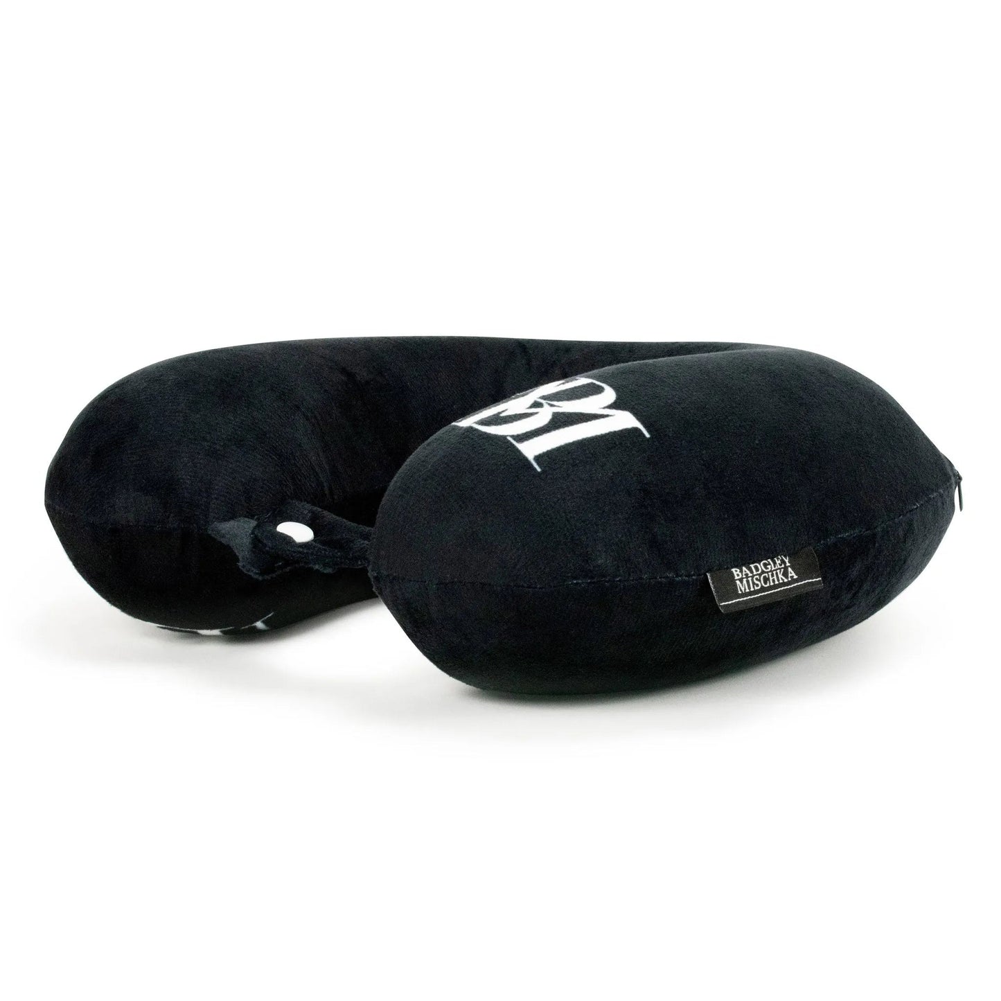 Badgley Mischka Memory Foam Travel Neck Pillow – Luxe Comfort Anywhere