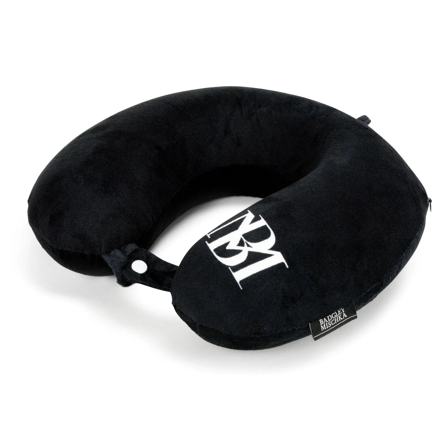 Badgley Mischka Memory Foam Travel Neck Pillow – Luxe Comfort Anywhere