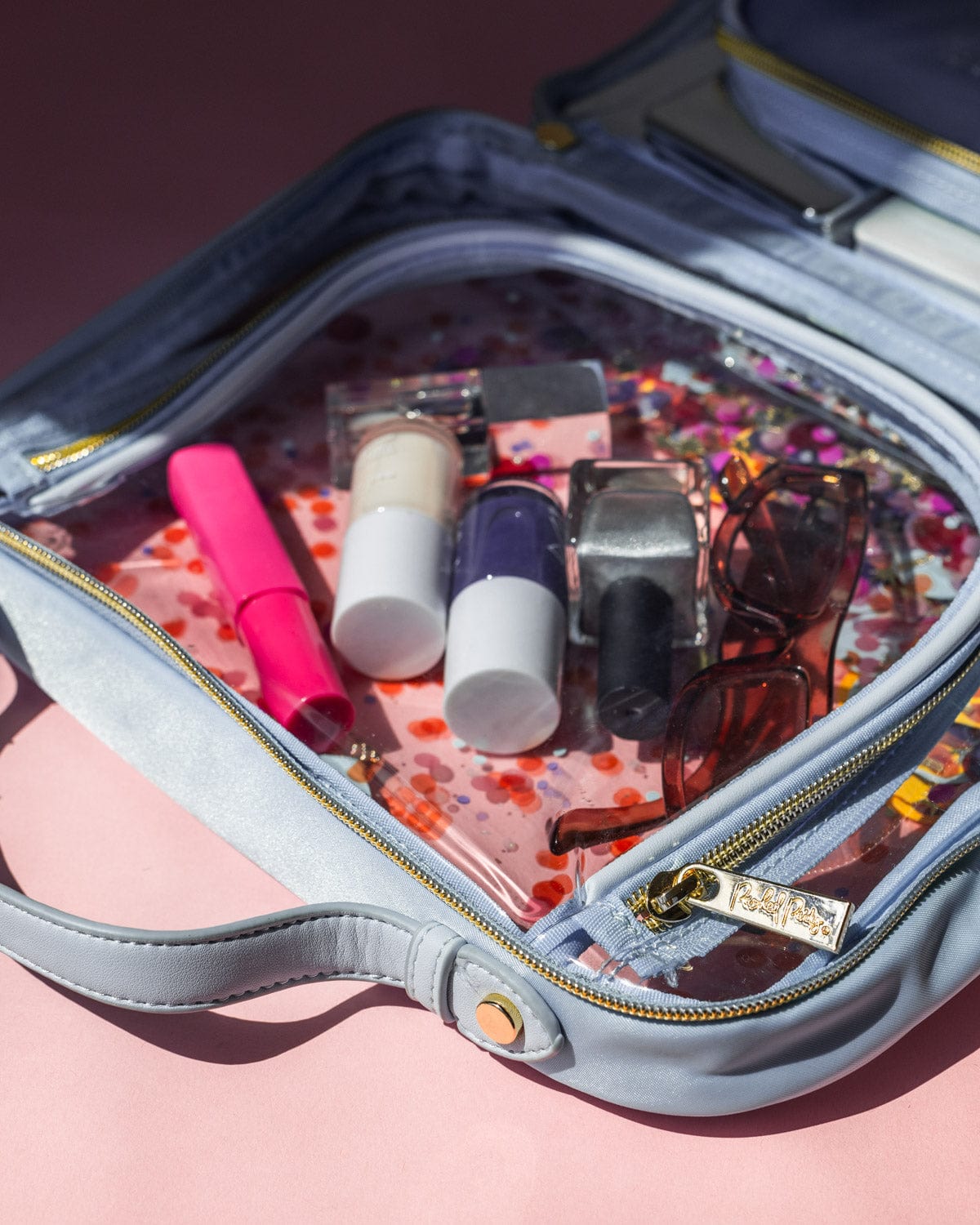 Confetti Travel Cosmetic Bag for Family Trips