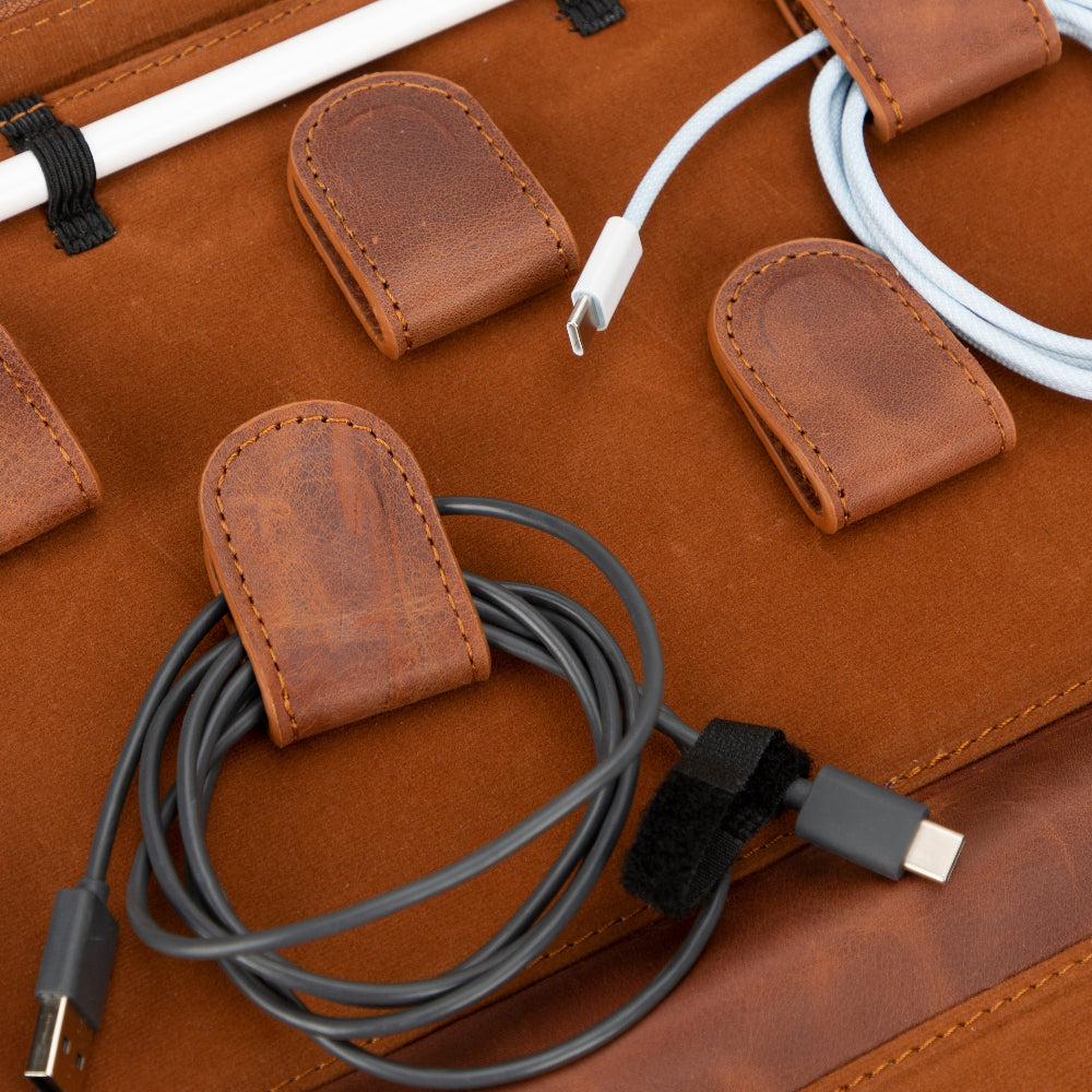 Travel Tech Organizer for Small Essentials