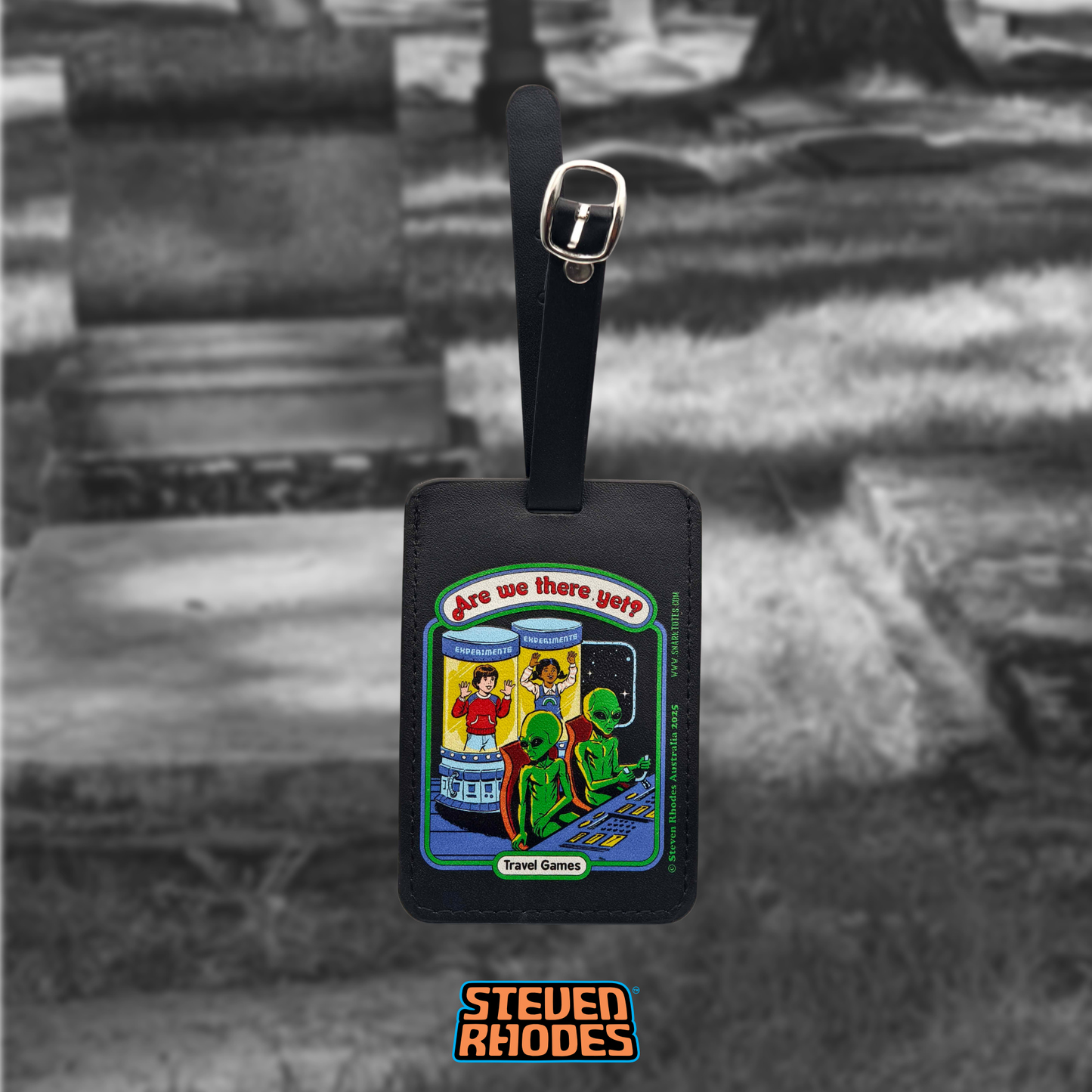 Are We There Yet? Luggage Tag for Kids