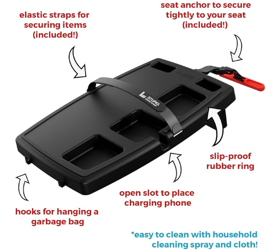 Stupid Car Tray® for Family Road Trips