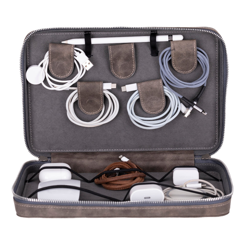 Travel Tech Organizer for Small Essentials