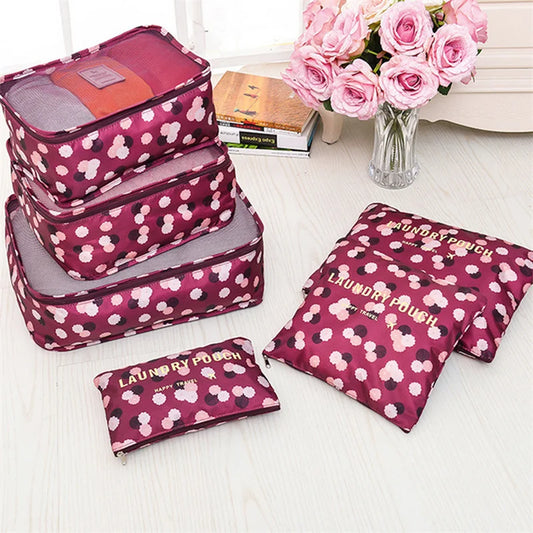 6-Piece Travel Organizer Set