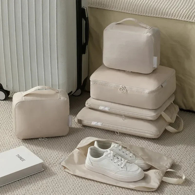 6-Piece Compressible Packing Cubes Set