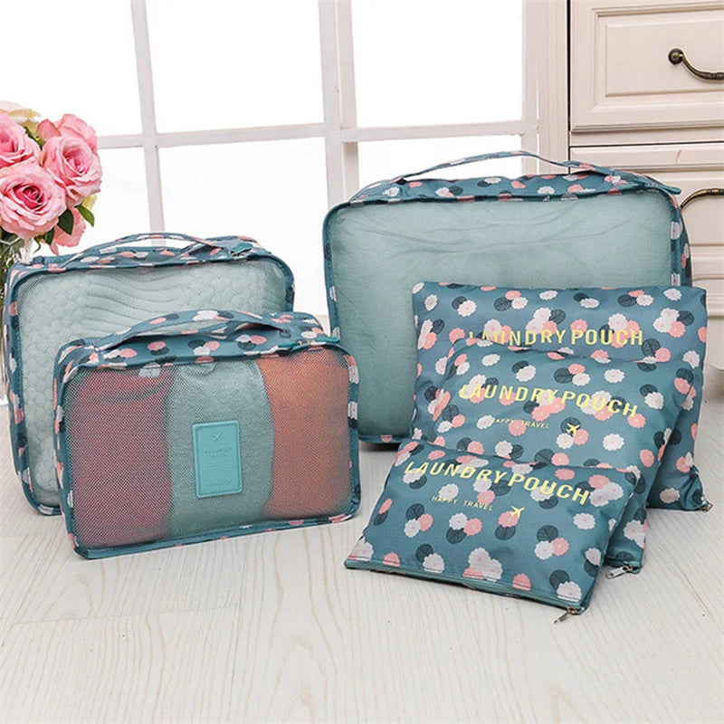 6-Piece Travel Organizer Set
