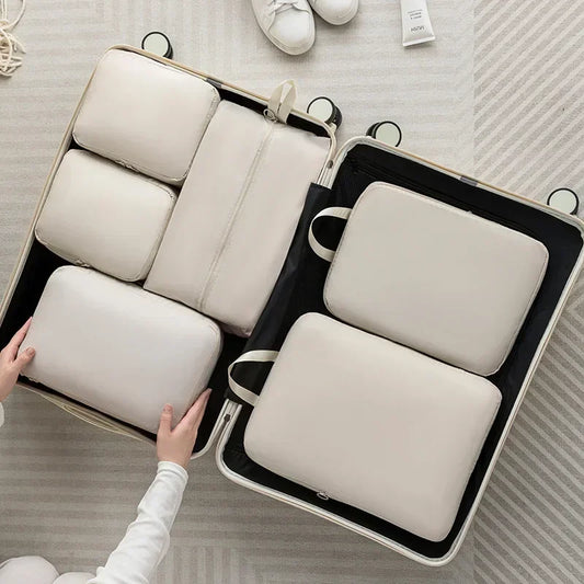6-Piece Compressible Packing Cubes Set
