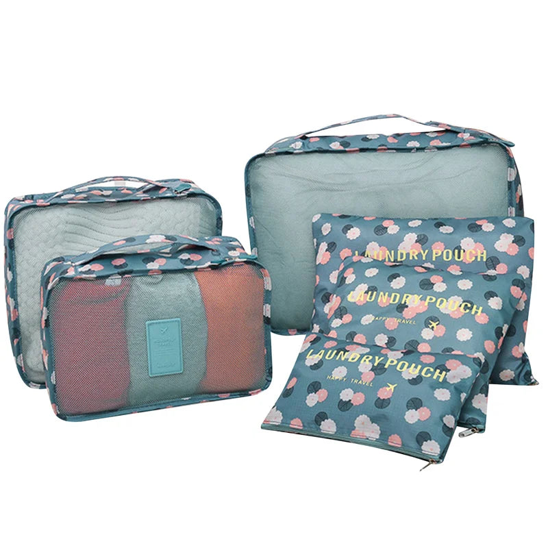 6-Piece Travel Organizer Set