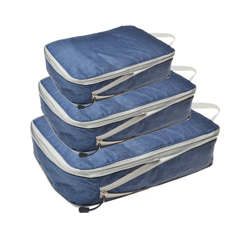 FlexPack Compressible Packing Cube Set