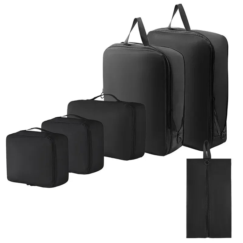 6-Piece Compressible Packing Cubes Set