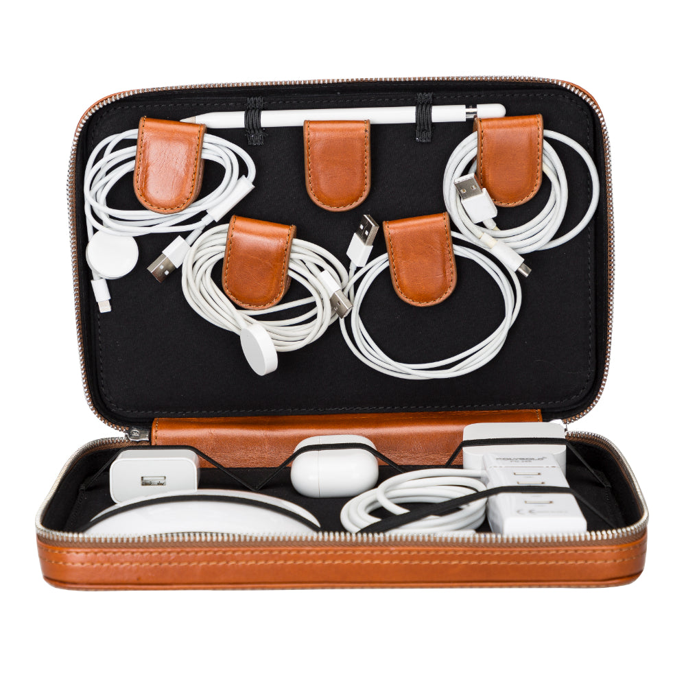 Travel Tech Organizer for Small Essentials
