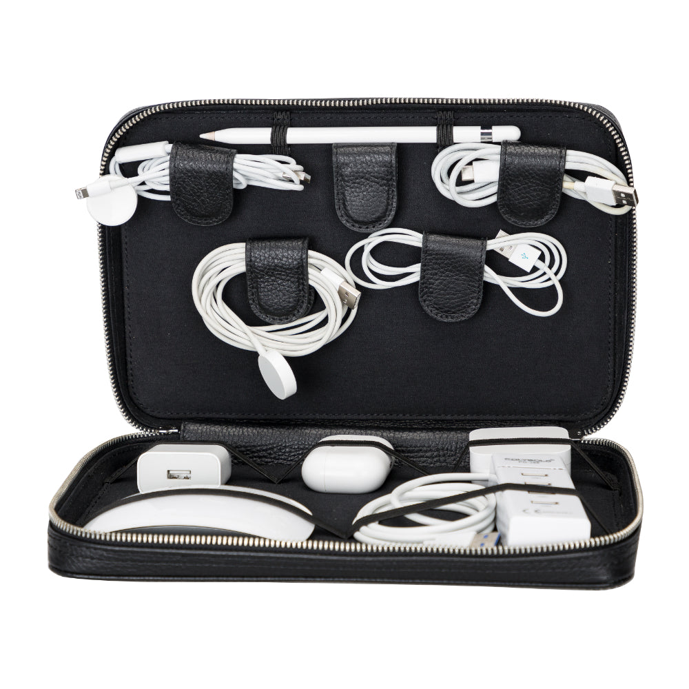 Travel Tech Organizer for Small Essentials