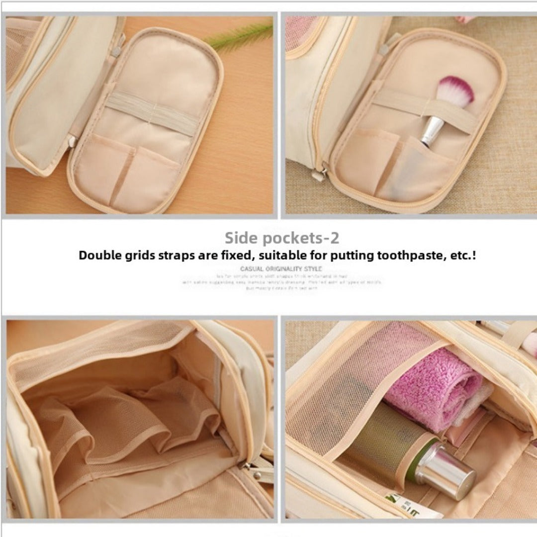 Hanging toiletry organizer for family trips - view 4