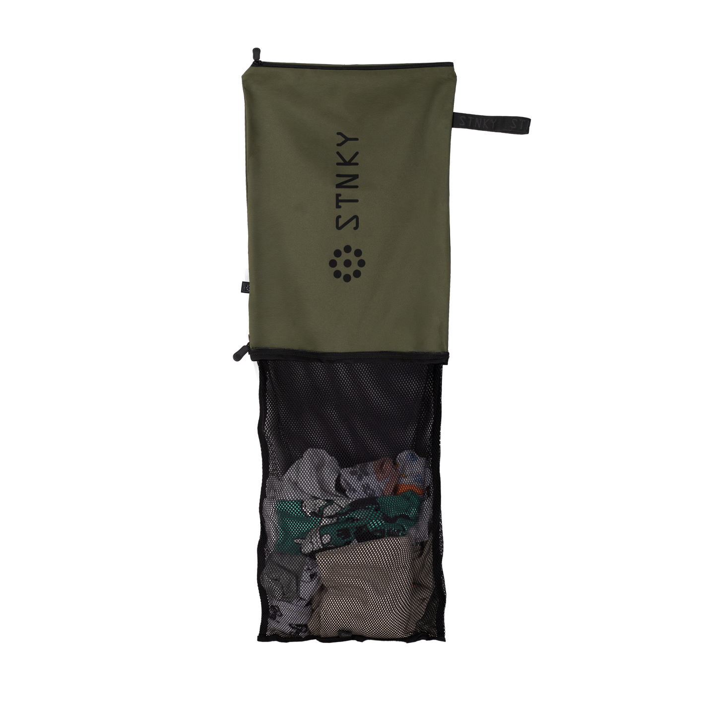 Odor-Control Laundry Bag for Family Trips